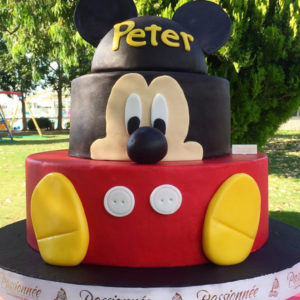 3D Characters Tiered Cakes