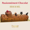 Passionnément Chocolat - Bûche de Noël "Valrhona" - Image 2