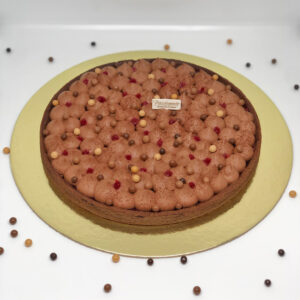 Valrhona "Choco-Framboises" Tart