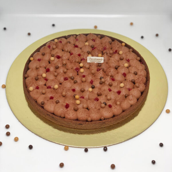 Valrhona "Choco-Framboises" Tart